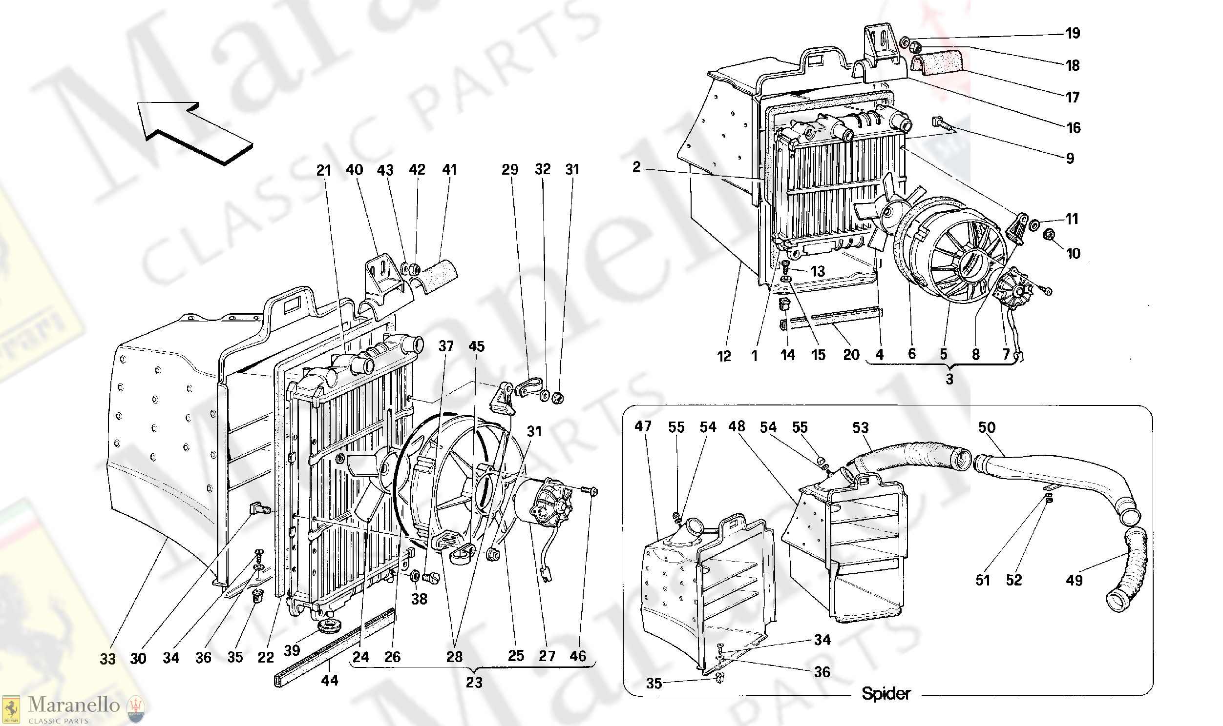 022 - COOLING SYSTEM RADIATORS