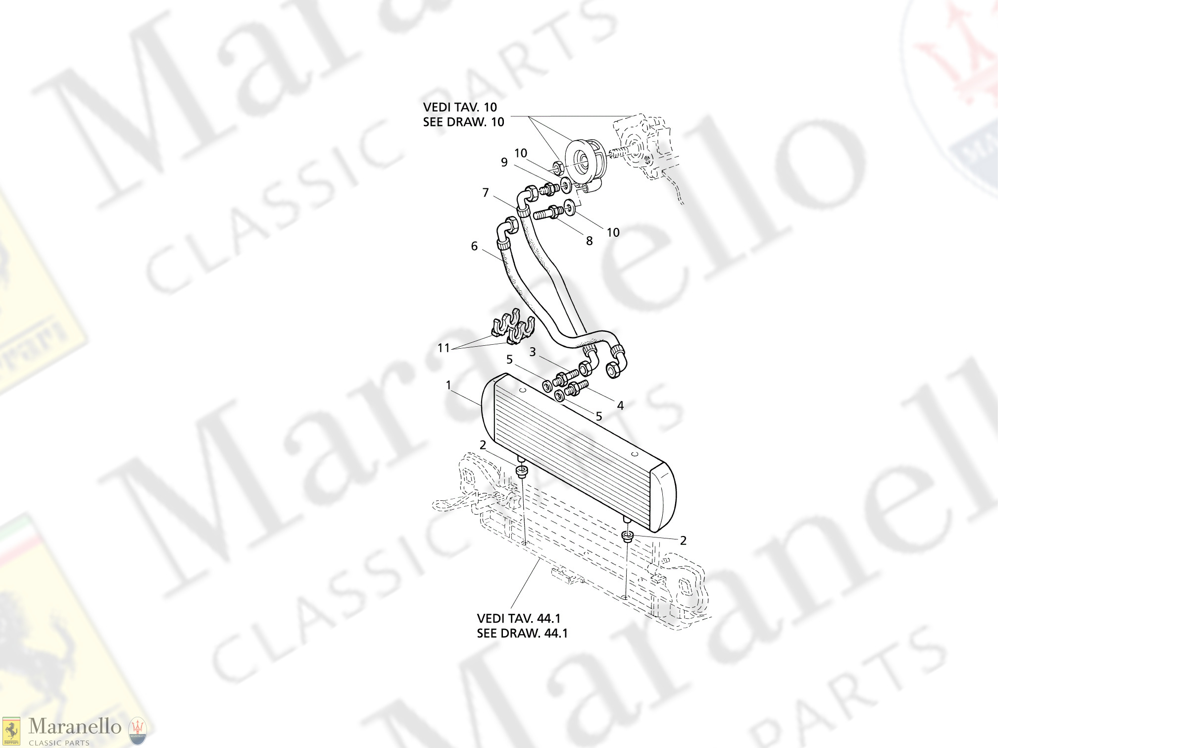 C 10.1 - C 101 - Engine Oil Cooling