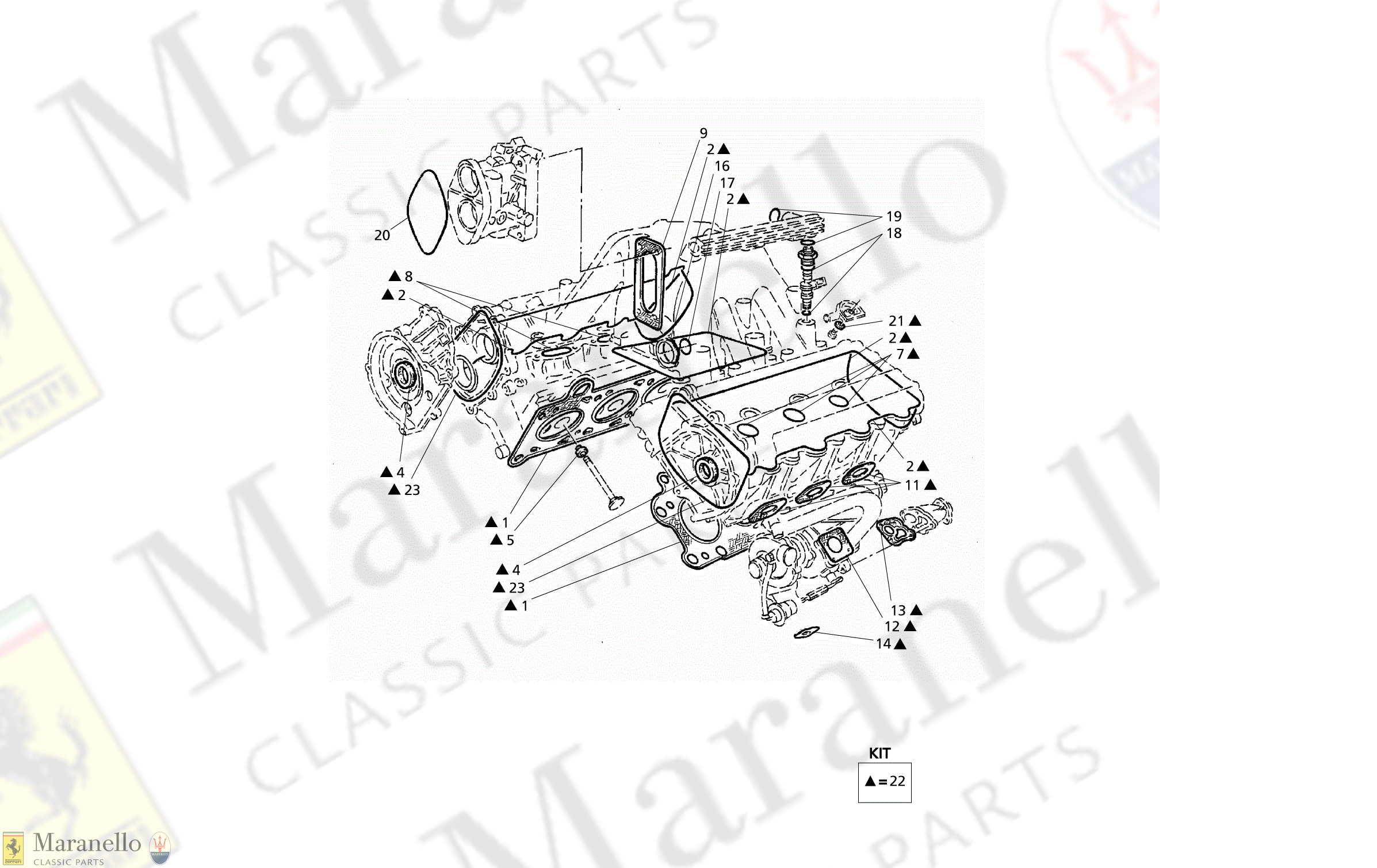 C 1 - Gaskets And Seals For Heads Overhaul