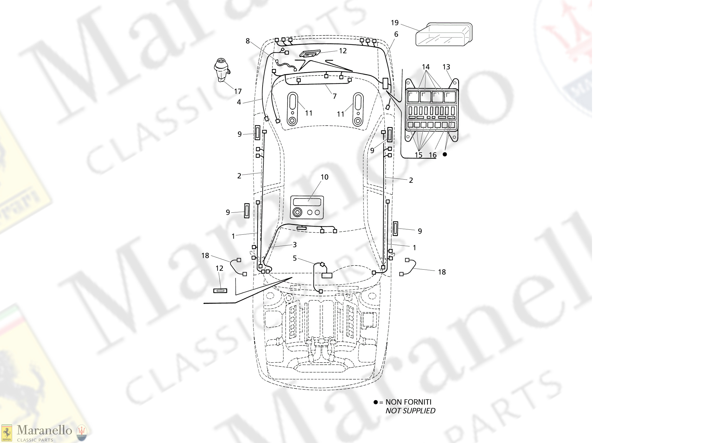 C 59 - Electrical System: Passenger Compartment,Door And Trunk Compartement