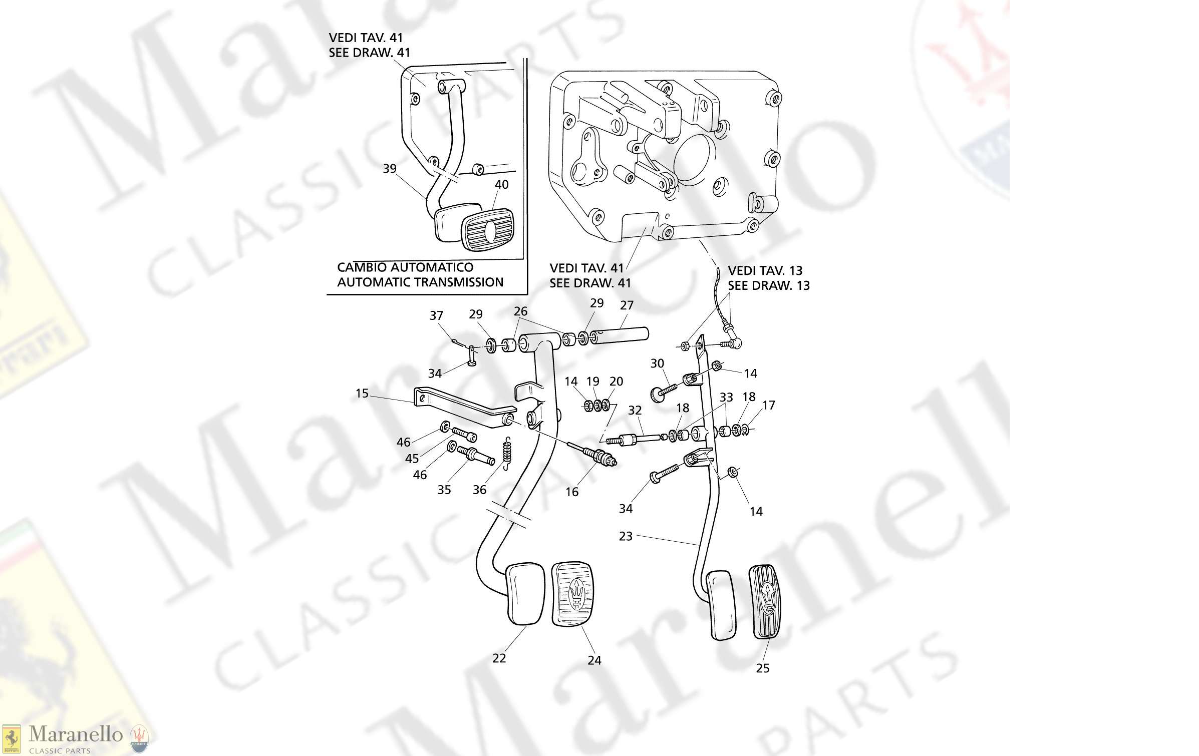 C 41.1 - C 411 - Brake And Accelerator Pedals