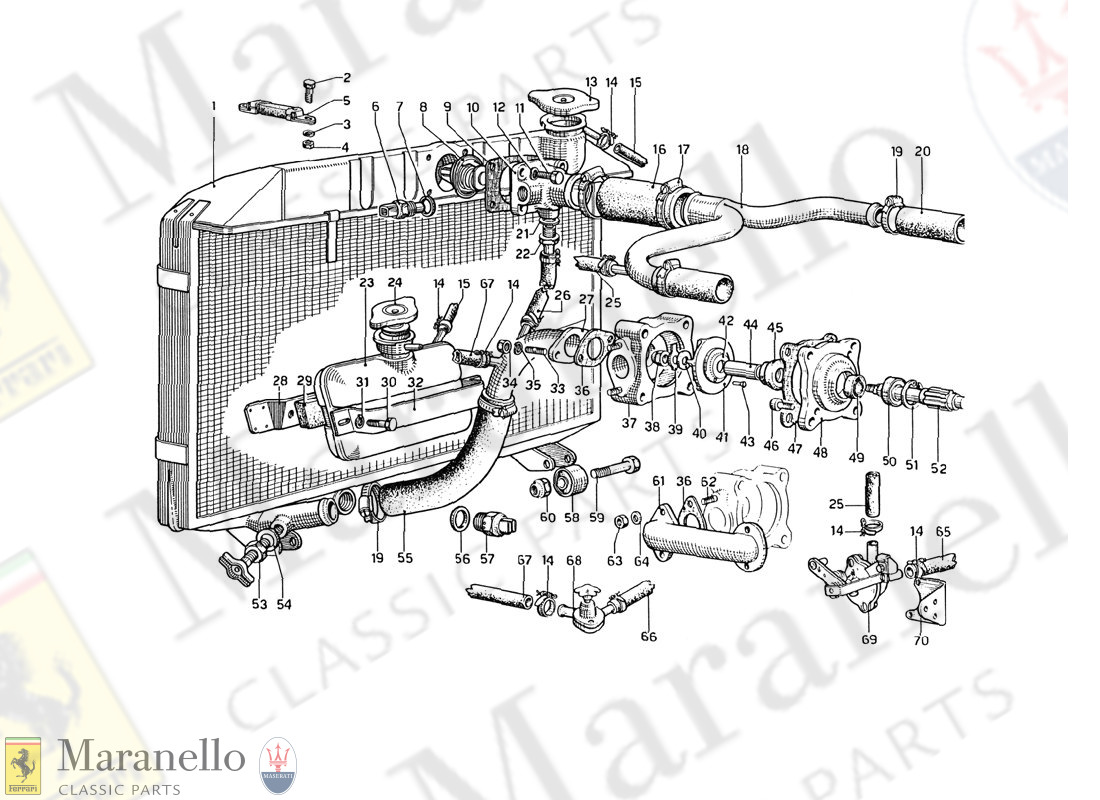 016 - Radiator And Water Pump