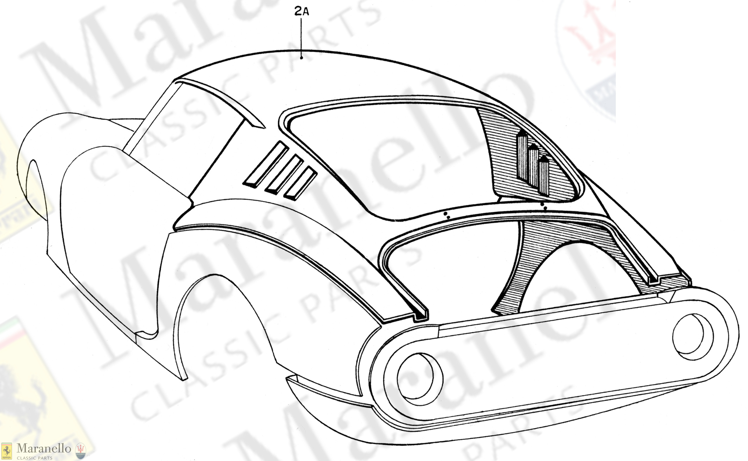 203A - Rear Panels 275GTB4