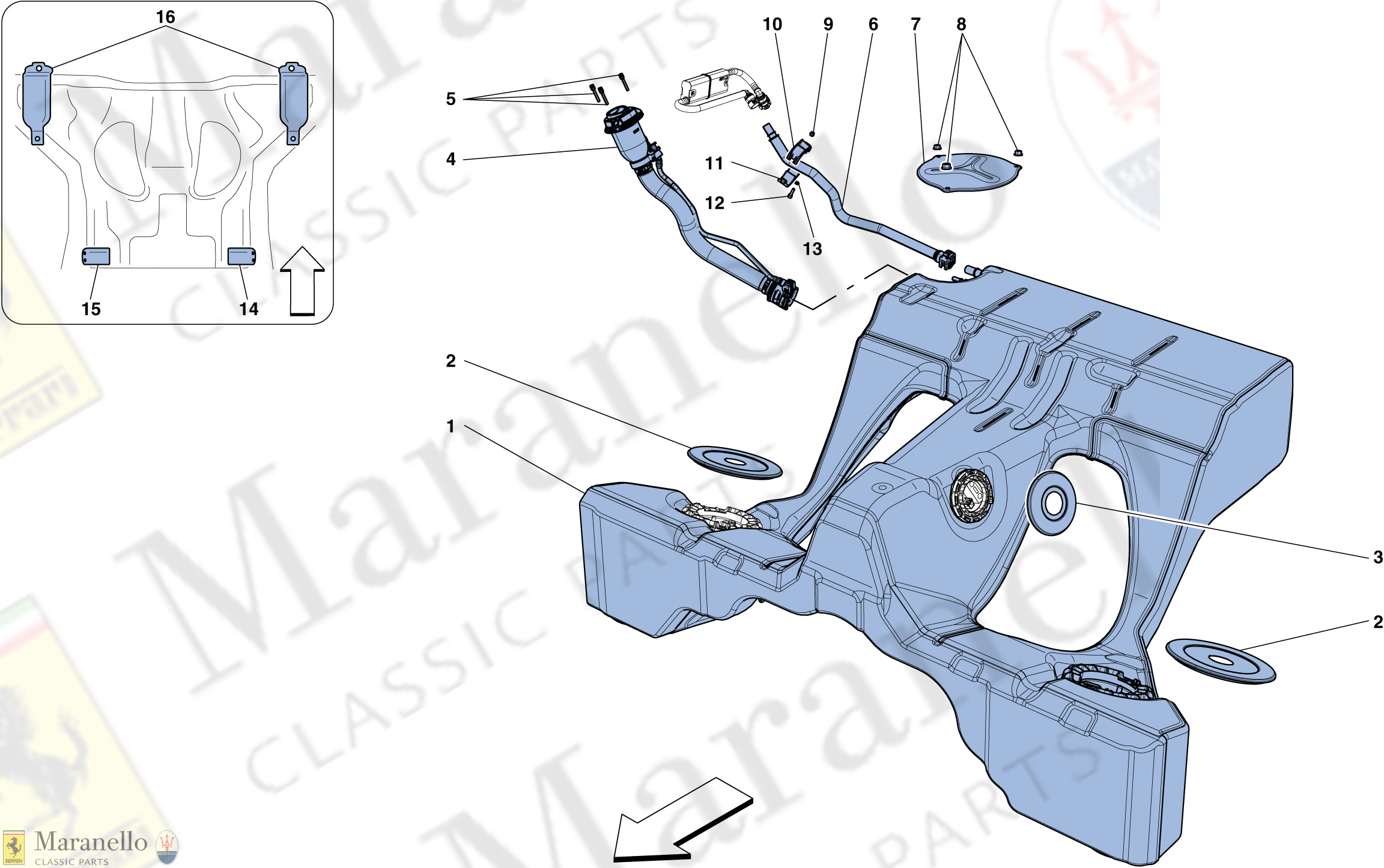 010 - Fuel Tank And Filler Neck