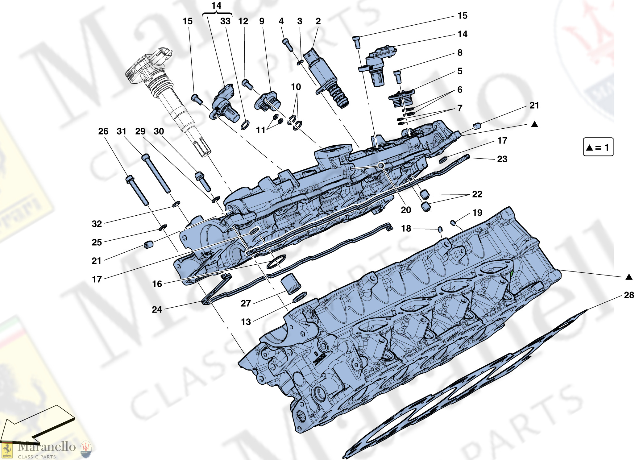 003 - Right Hand Cylinder Head