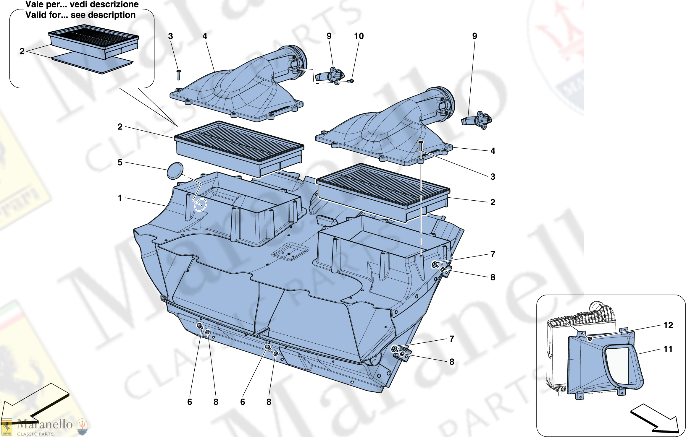 017 - Air Filter, Air Intake And Ducts