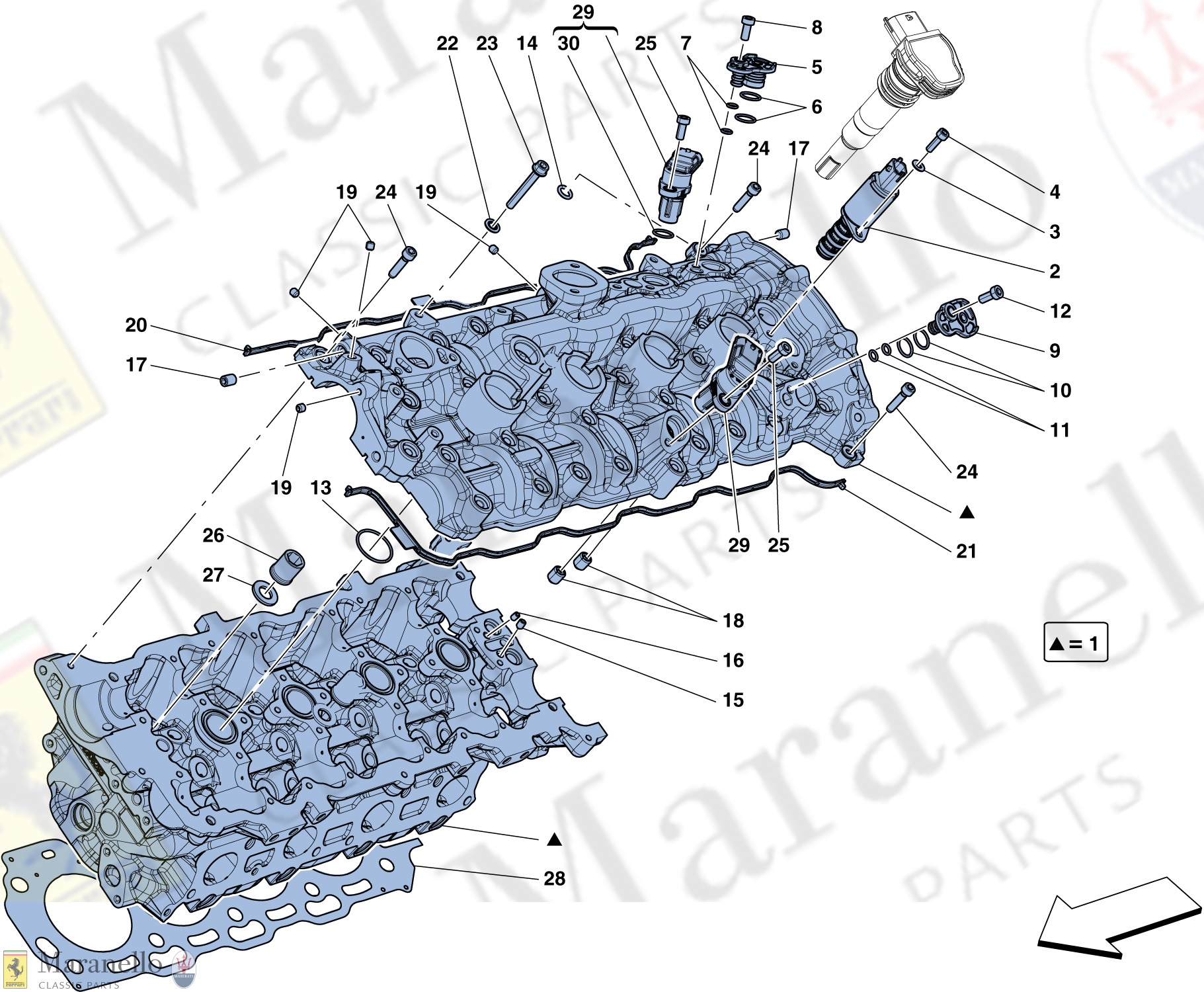 004 - Left Hand Cylinder Head