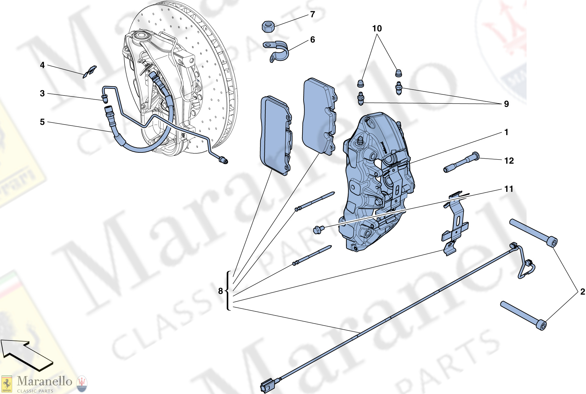 034 - Front Brake Callipers