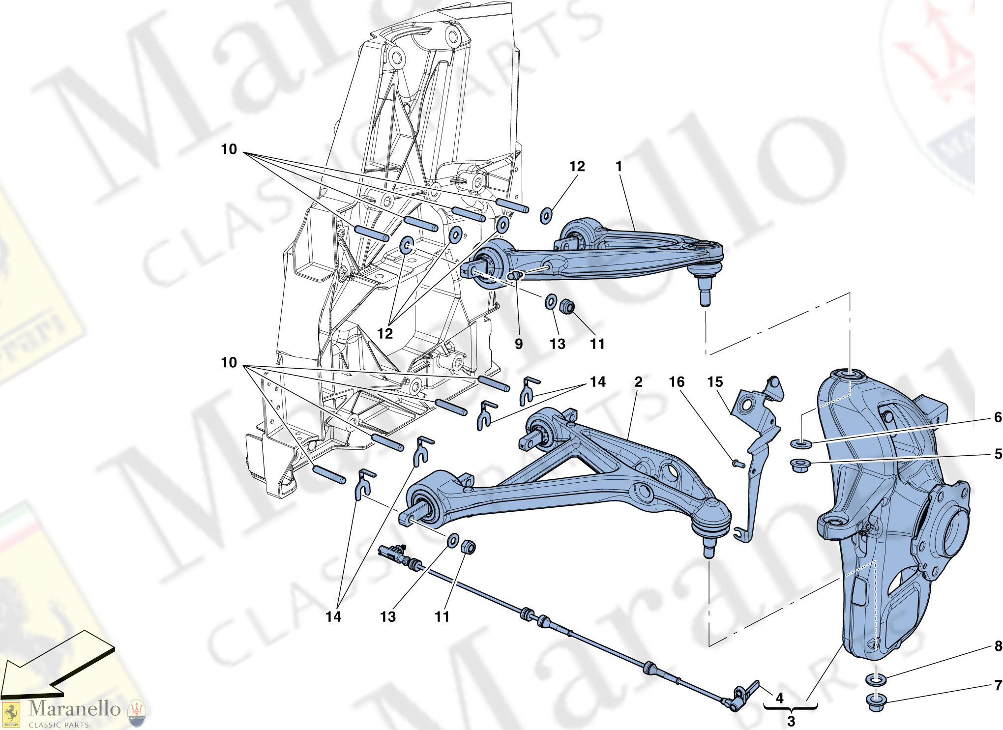 041 - Front Suspension - Arms