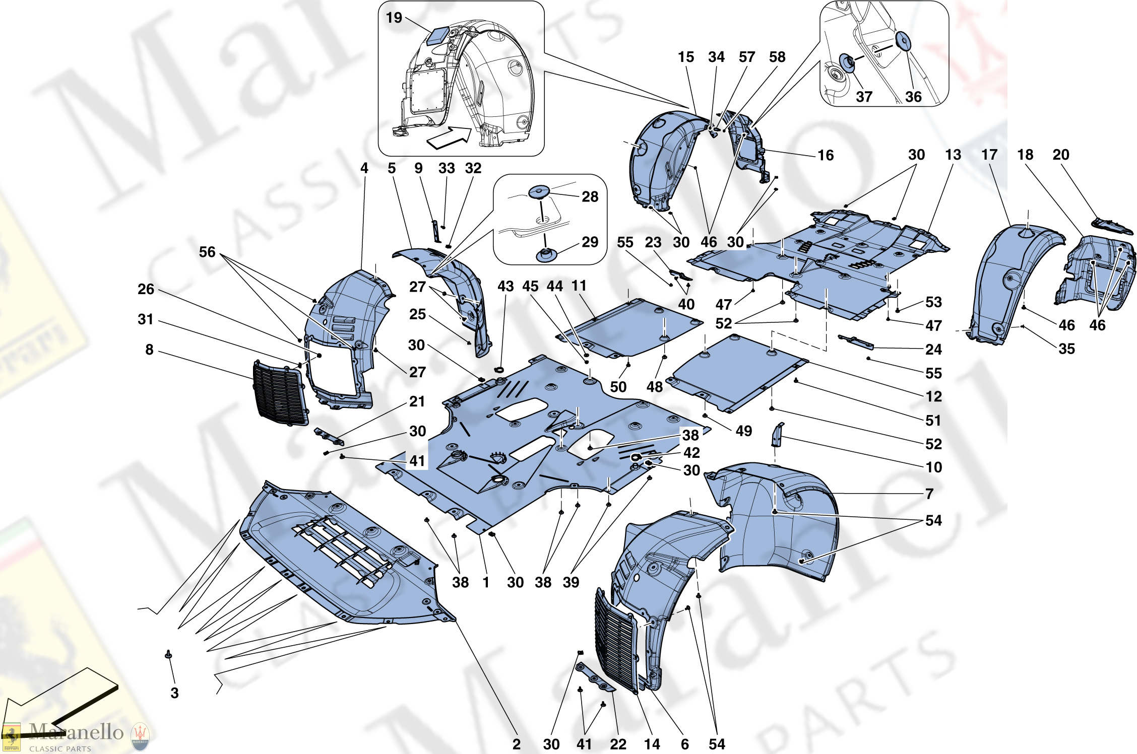 106 - Flat Undertray And Wheelhouses