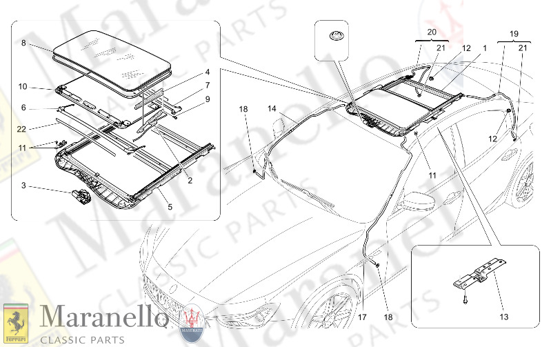 09.71 - 1 SUNROOF      Available with Power Sunroo