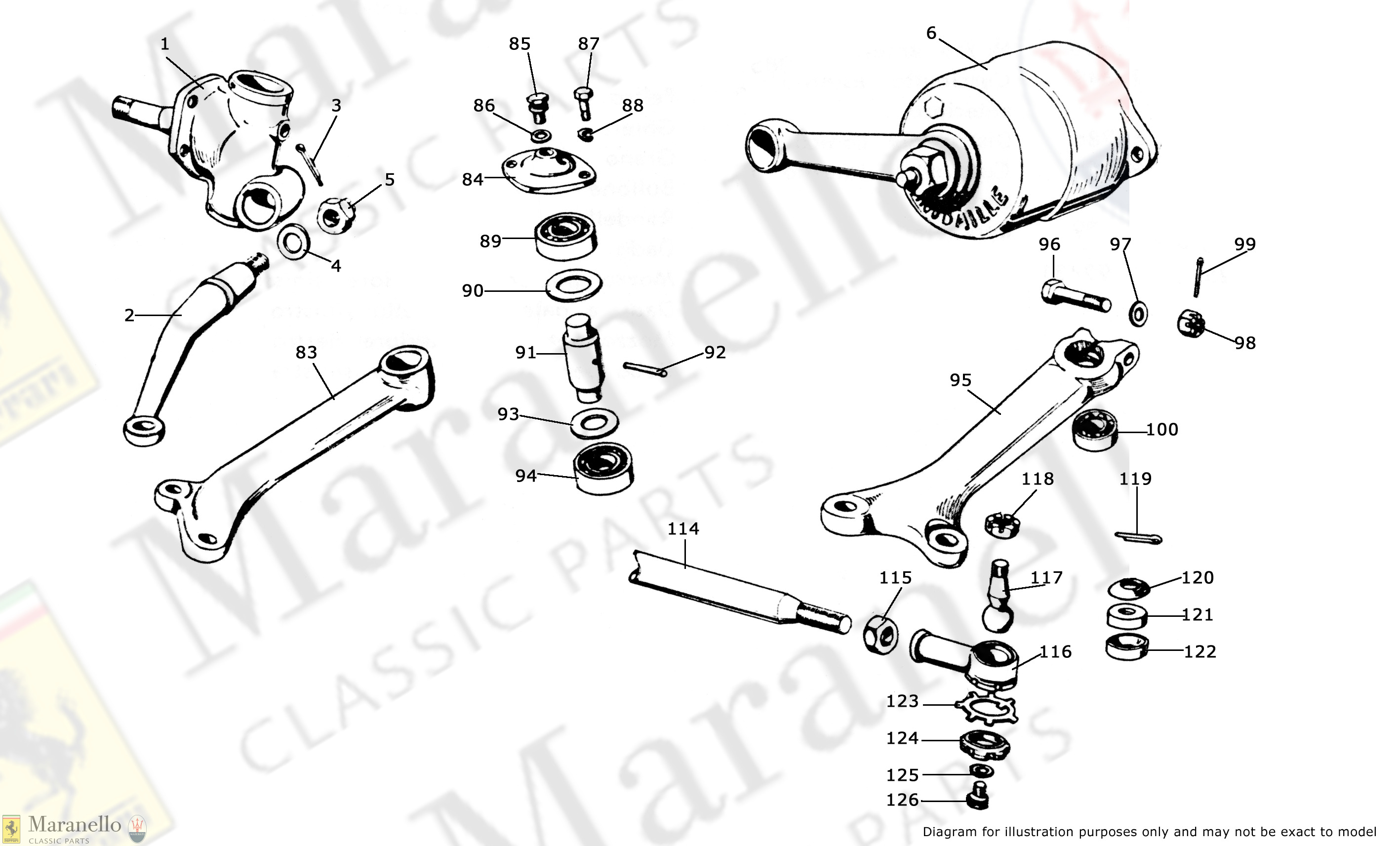 022 - Front Suspension Slave Arms