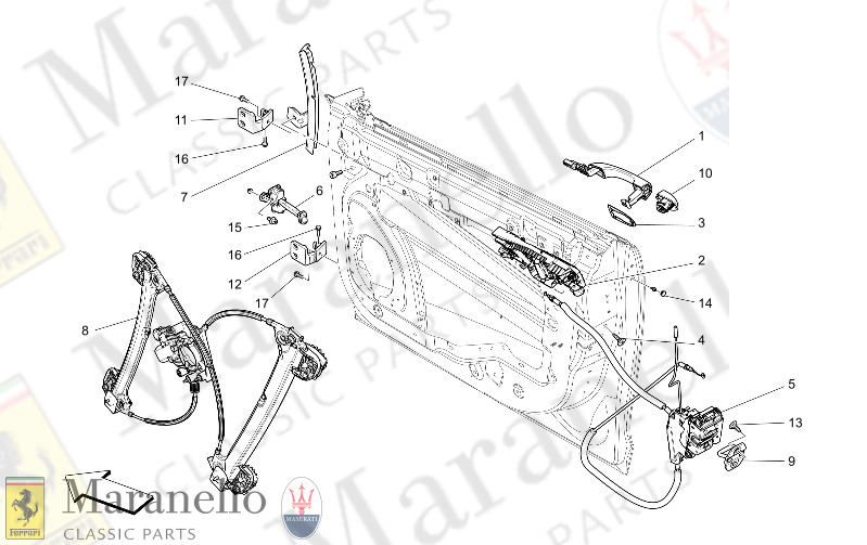 09.31 - 1 FRONT DOORS MECHANISMS