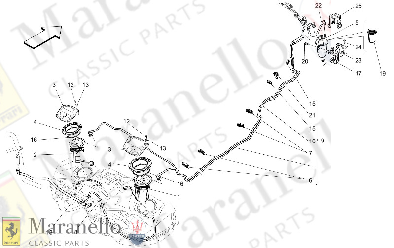 01.43 - 7 FUEL PUMPS AND CONNECTION LINES       Av