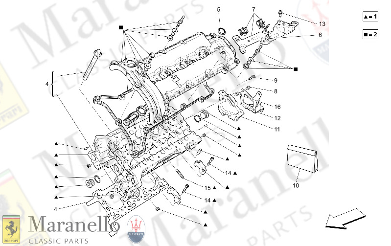 01.21 - 3 LH CYLINDER HEAD