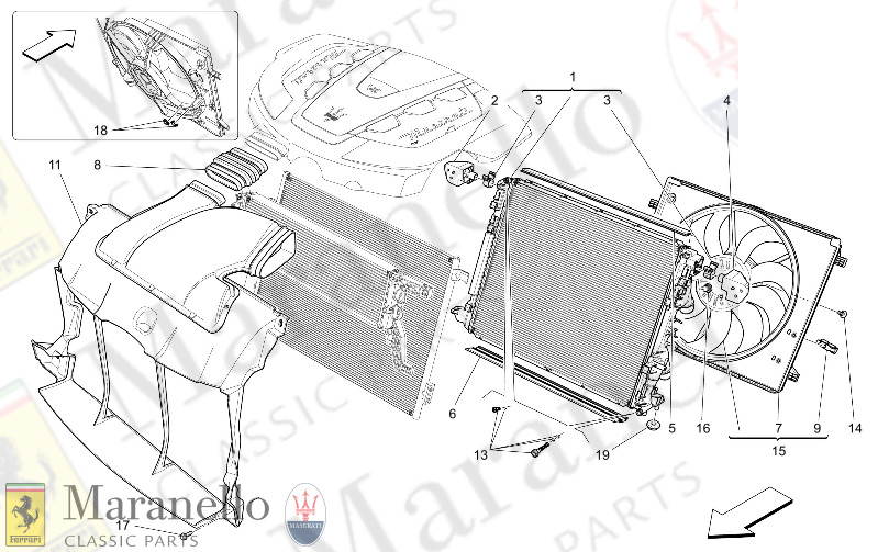 01.70 - 2 COOLING AIR RADIATORS AND DUCTS