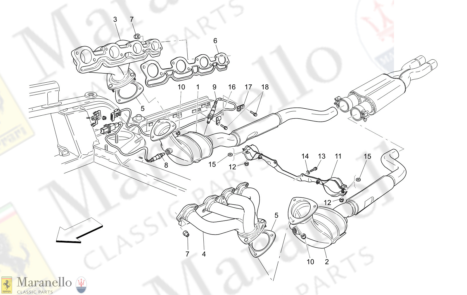 01.80 - 1 - 0180 - 1 Pre-Catalytic Converters And Catalytic Converters