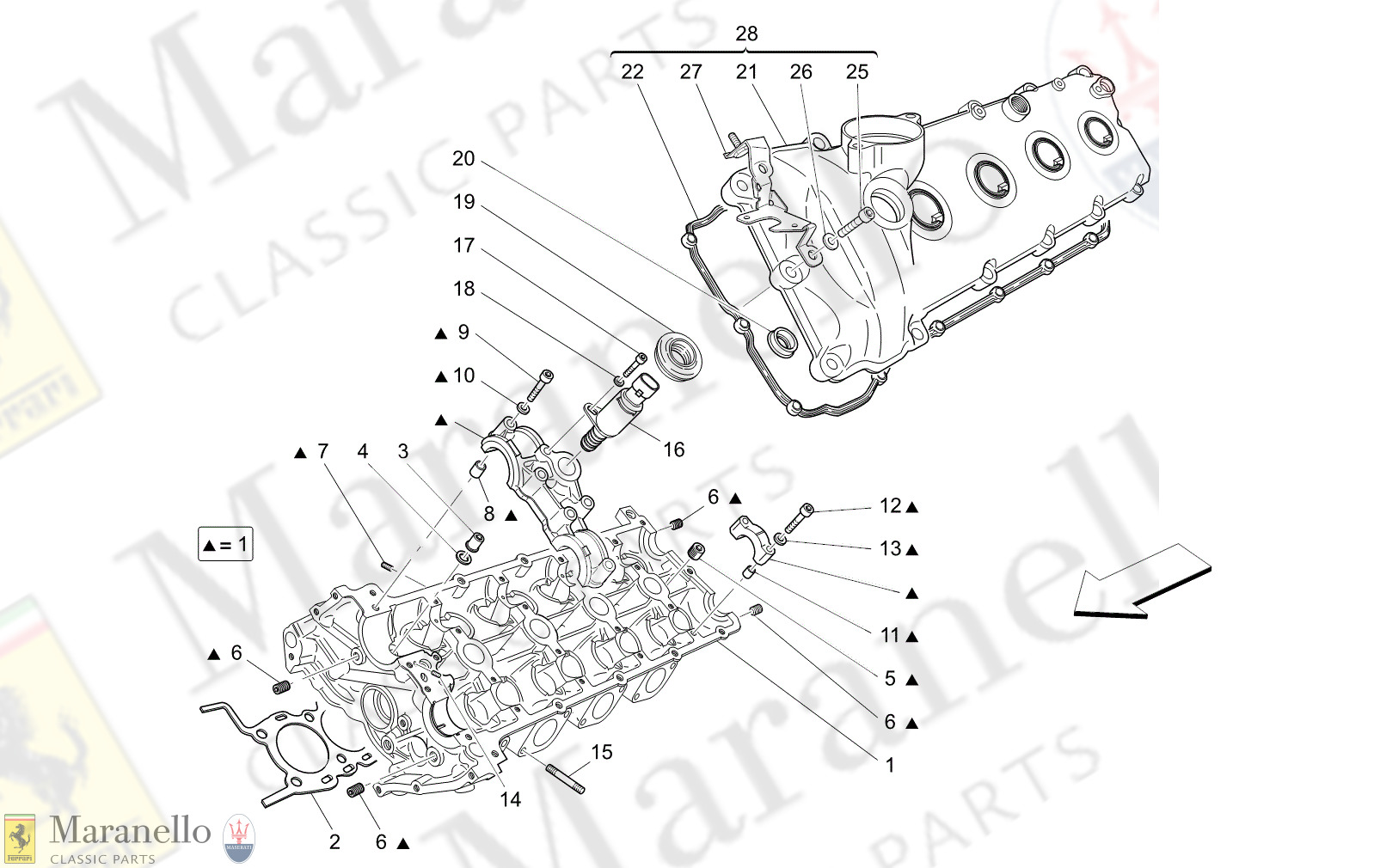 01.21 - 1 - 0121 - 1 Lh Cylinder Head