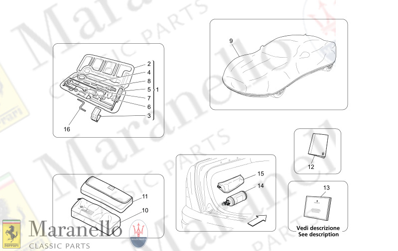 07.30 - 3 ACCESSORIES PROVIDED      Available with