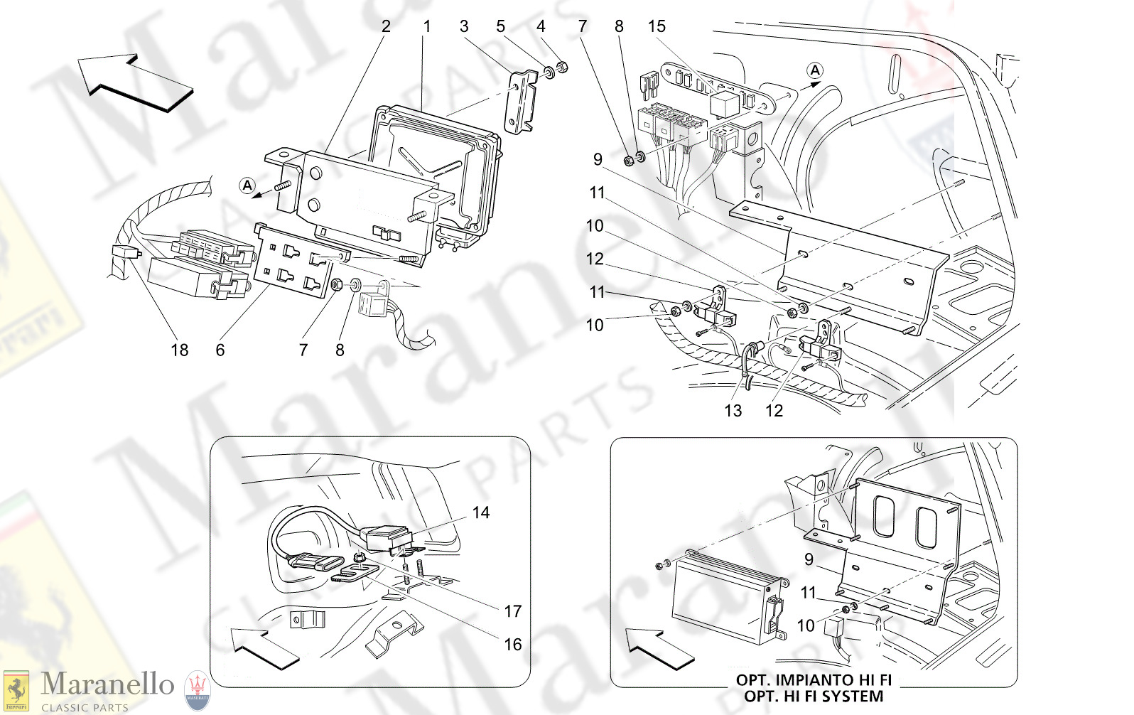 C8.75 - 11 - C875 - 11 Trunk Compartment Control Units