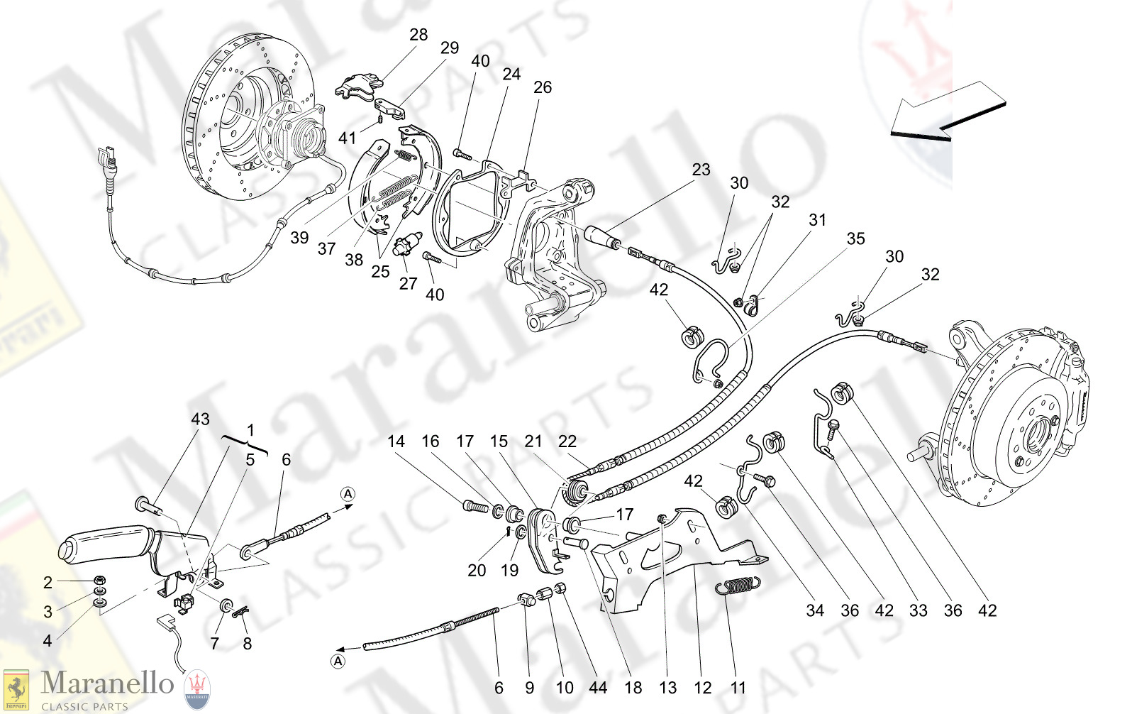 M4.30 - 11 - M430 - 11 Parking Brake