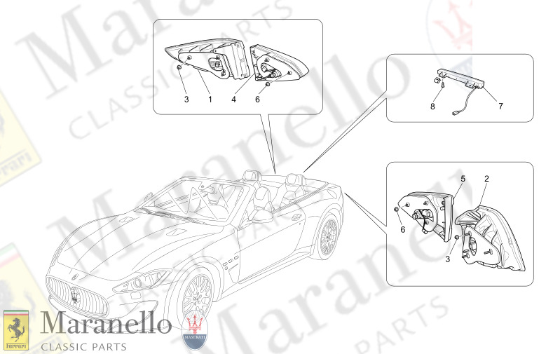 08.31 - 1 TAILLIGHT CLUSTERS