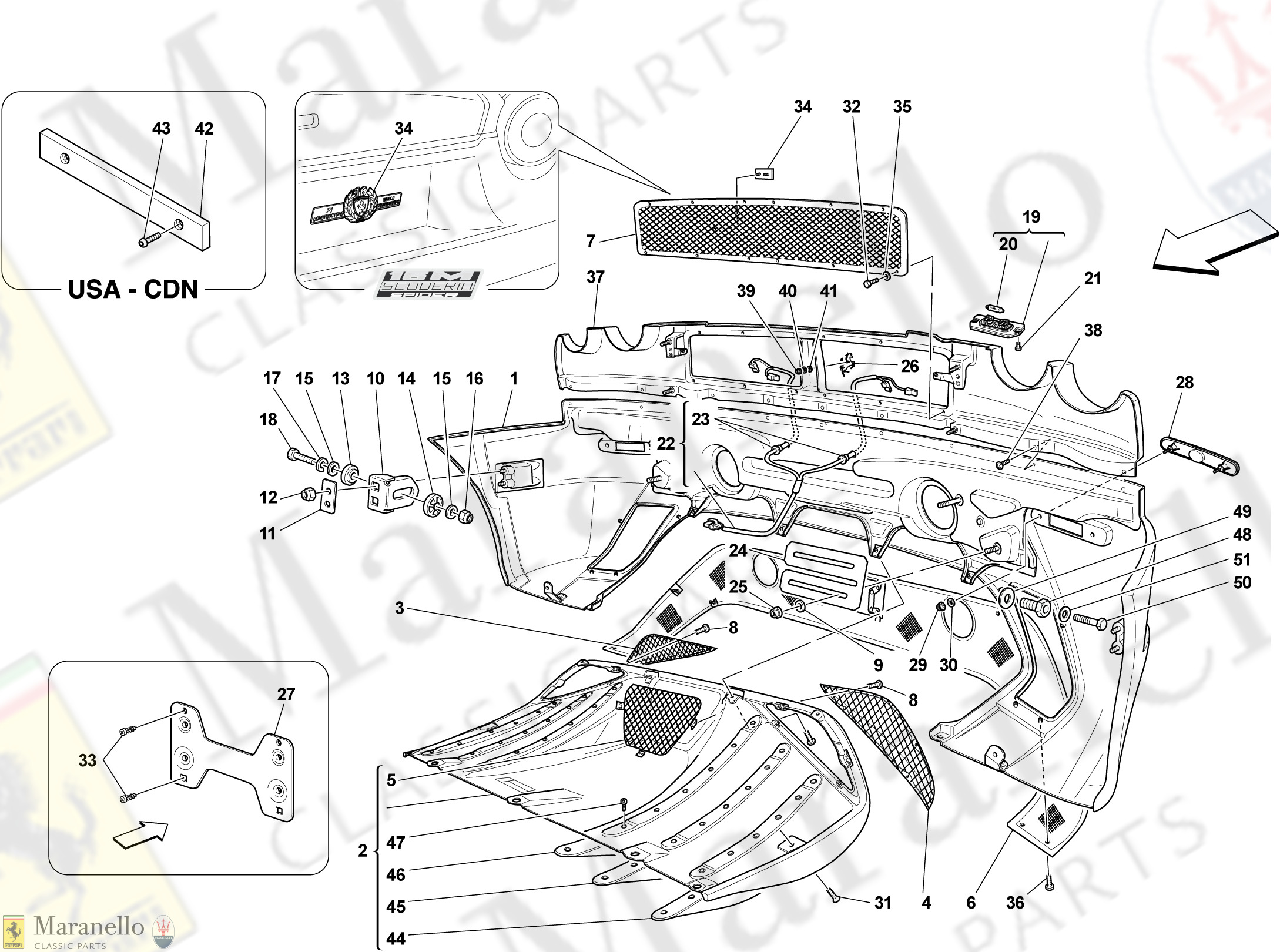 132 - Rear Bumper