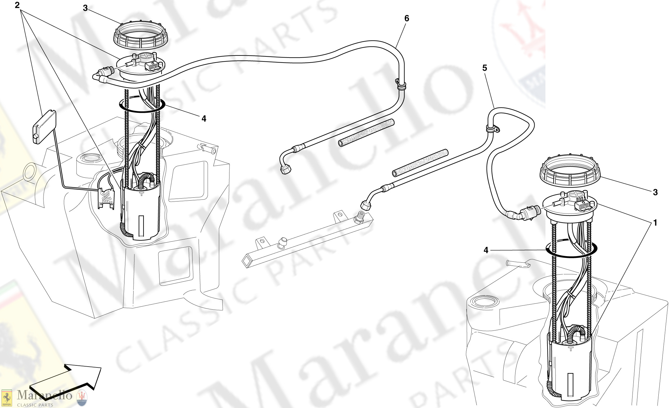 011 - Fuel Pumps And Lines -Applicable For Spider 16M-