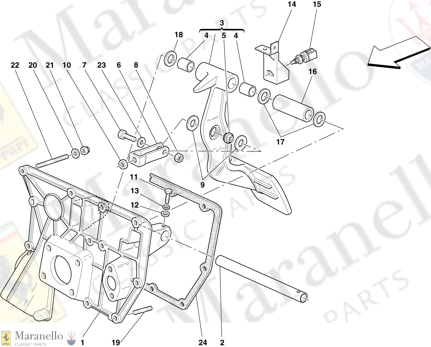 028 - Pedal Board -Applicable For Gd-