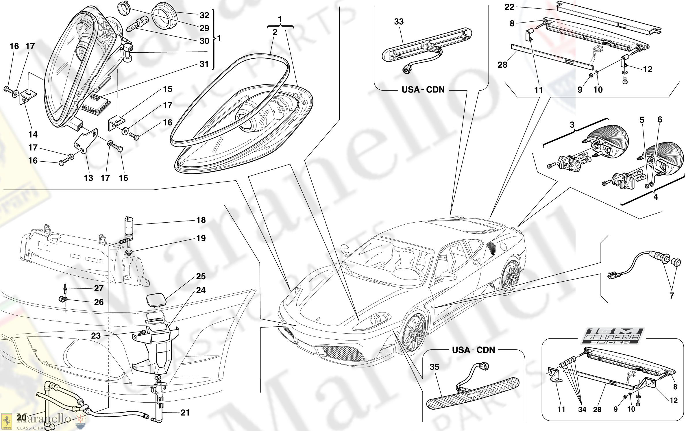 140 - Headlights And Taillights