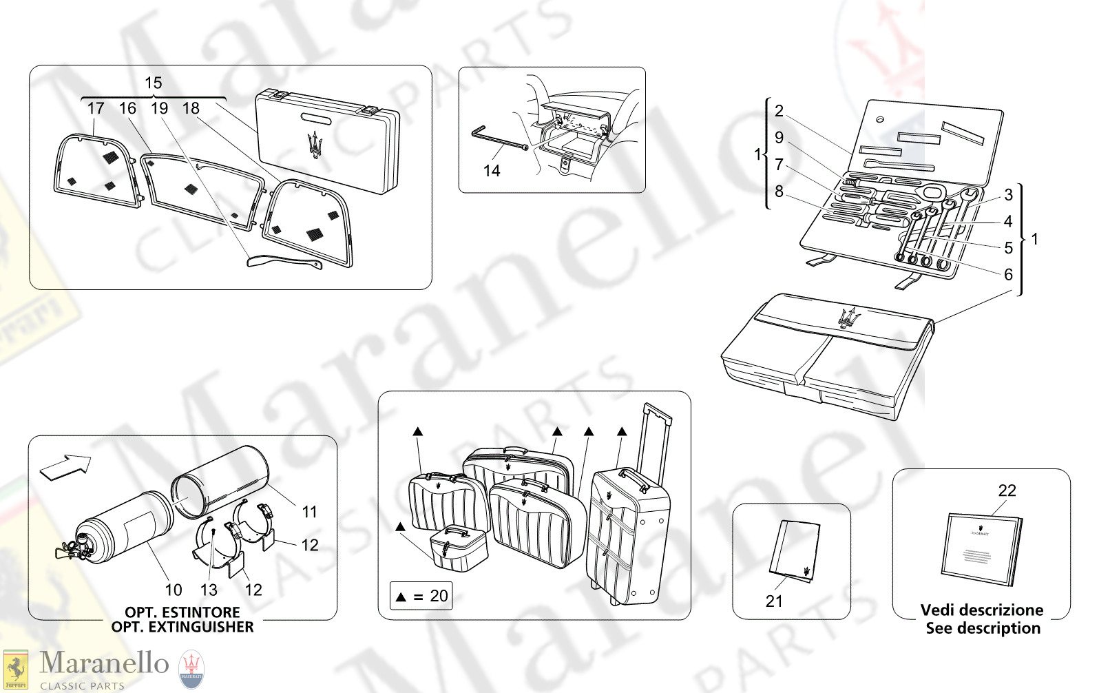 M7.30 - 23 - M730 - 23 Accessories Provided