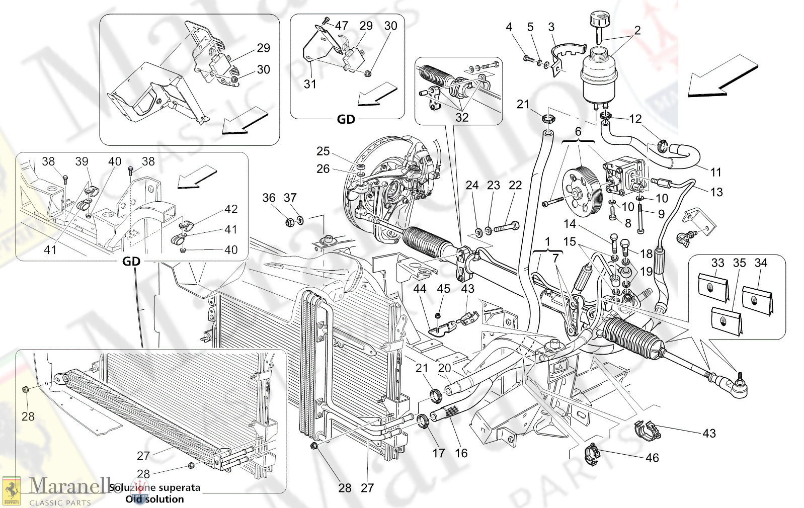 05.10 - 13 - 0510 - 13 Complete Steering Rack Unit