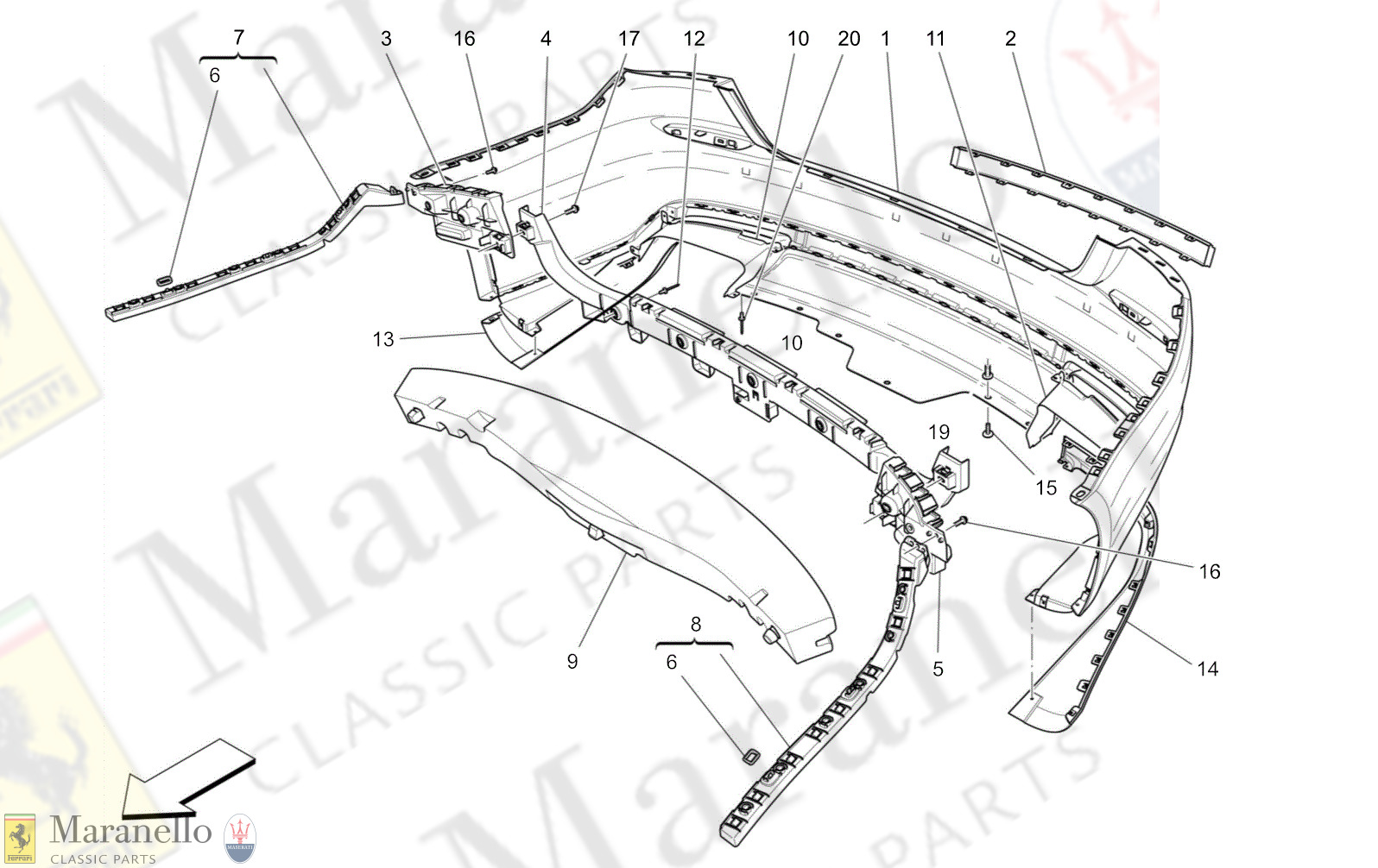 09.11 - 1 - 0911 - 1 Rear Bumper