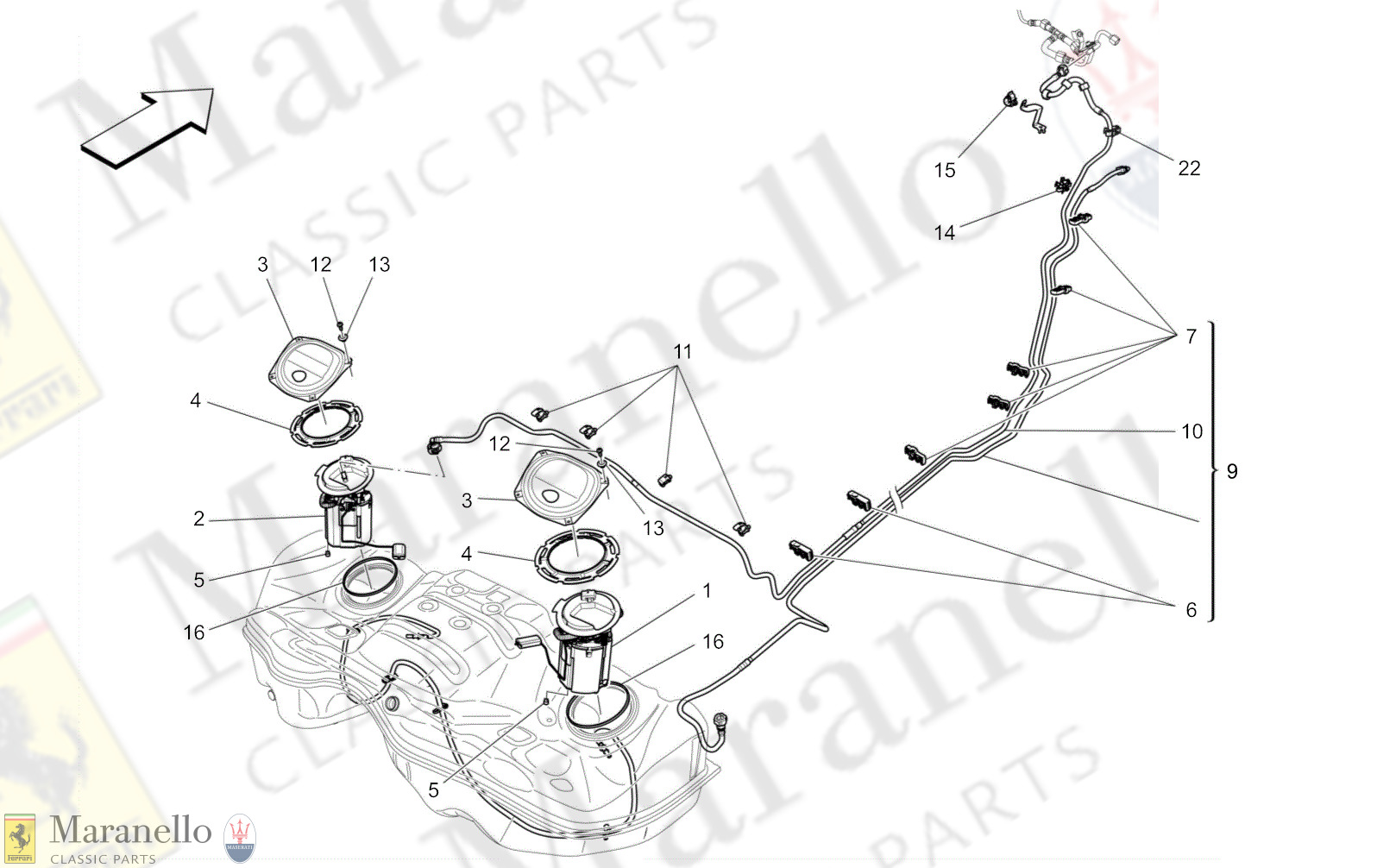 01.43 - 1 - 0143 - 1 Fuel Pumps And Connection Lines