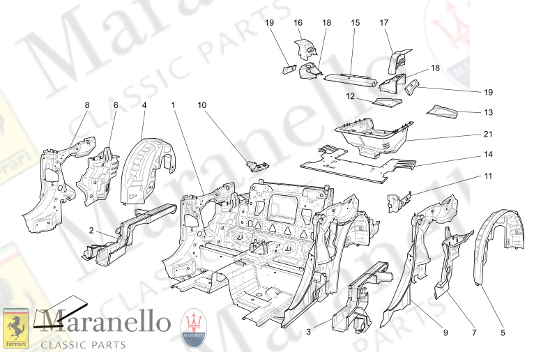 09.05 - 2 REAR STRUCTURAL FRAMES AND SHEET PANELS