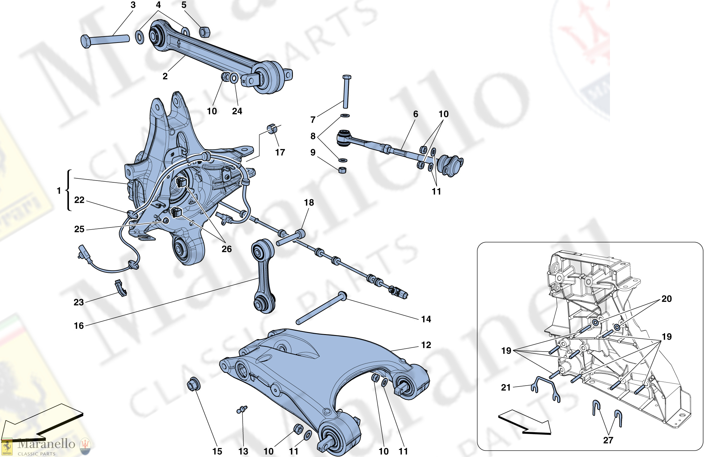 041 - Rear Suspension - Arms