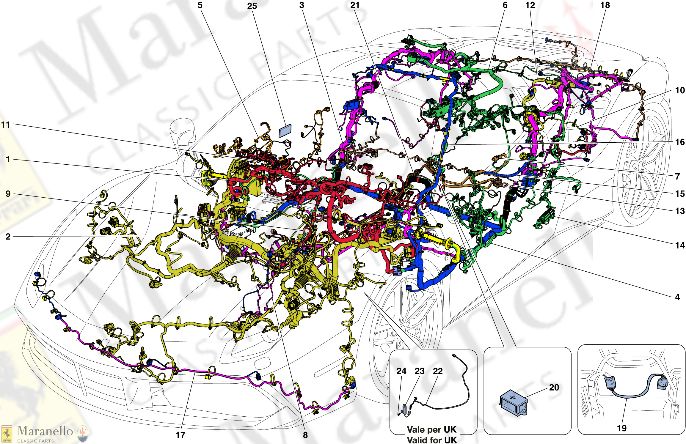 134 - Main Wiring Harnesses