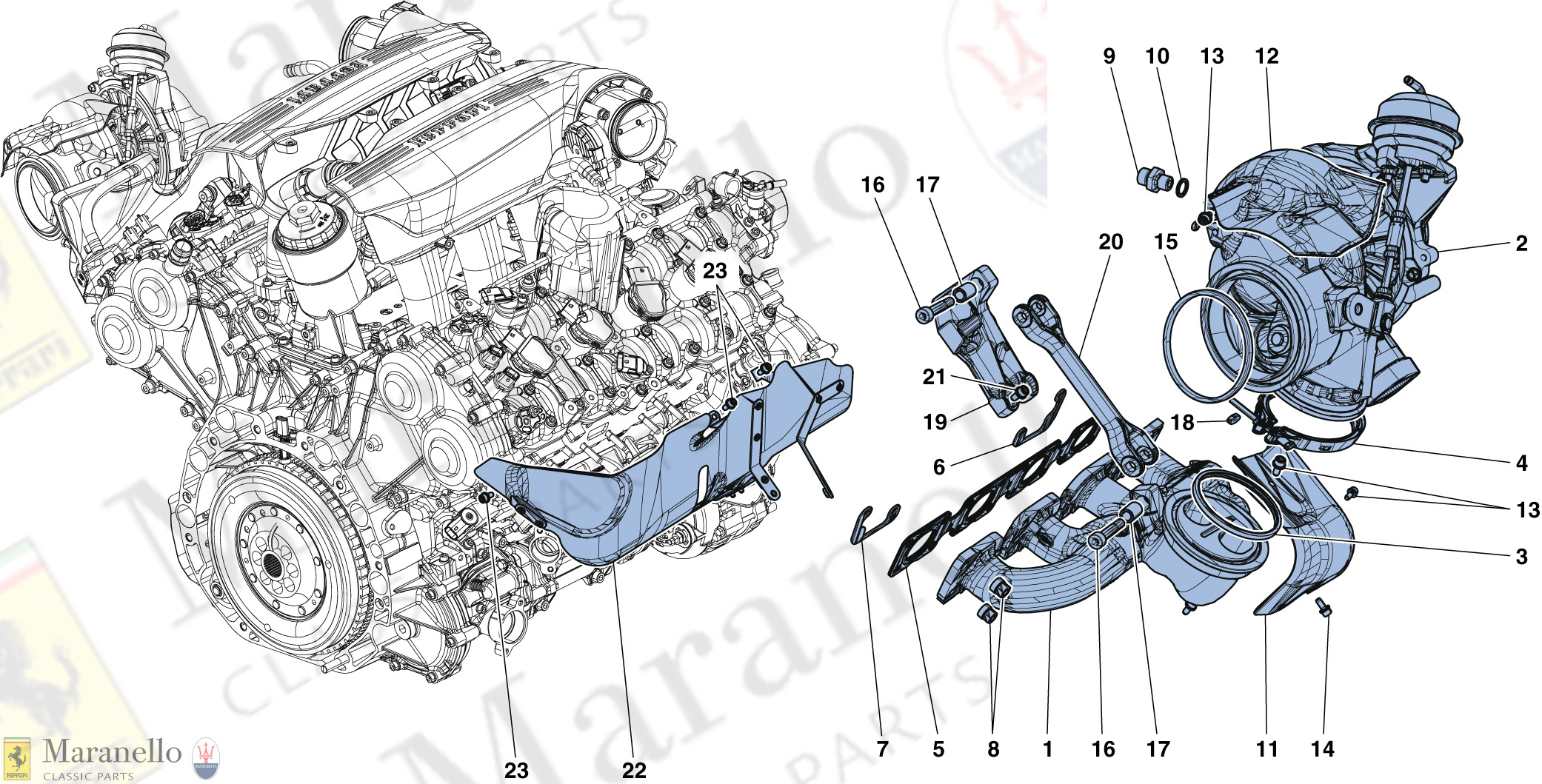 014 - Manifolds, Turbocharging System And Pipes