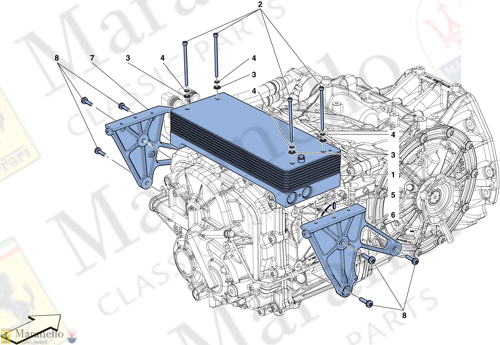 028 - Gearbox Oil Cooling Radiators