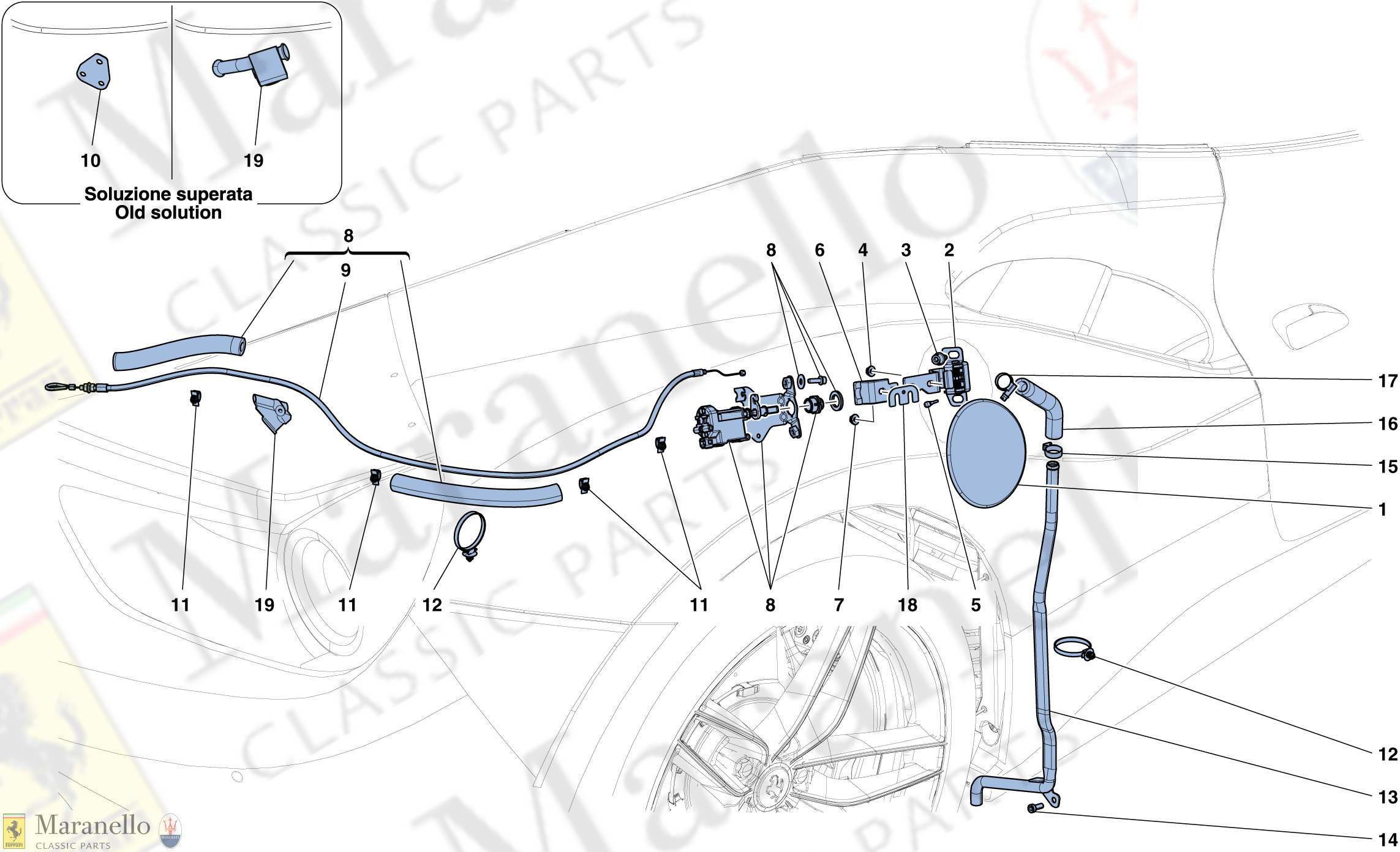 113 - Fuel Filler Flap And Controls