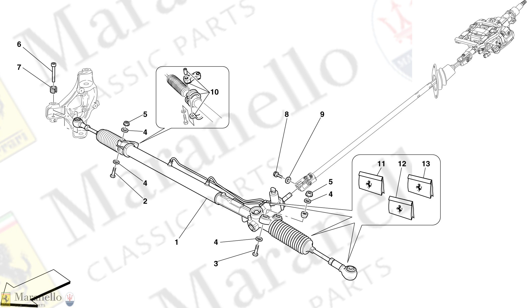 050 - Hydraulic Power Steering Box