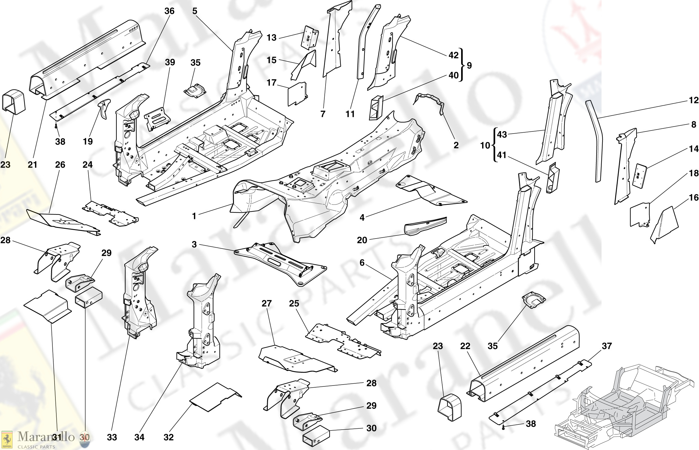 103 - Structures And Elements, Centre Of Vehicle