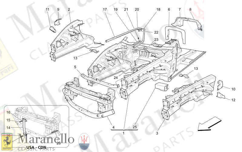 09.03 - 1 FRONT STRUCTURAL FRAMES AND SHEET PANELS