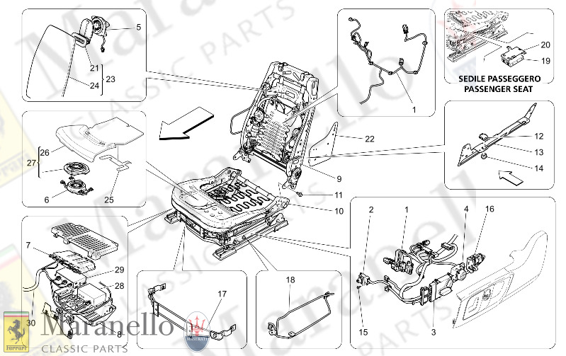 09.41 - 2 FRONT SEATS MECHANICS AND ELECTRONICS