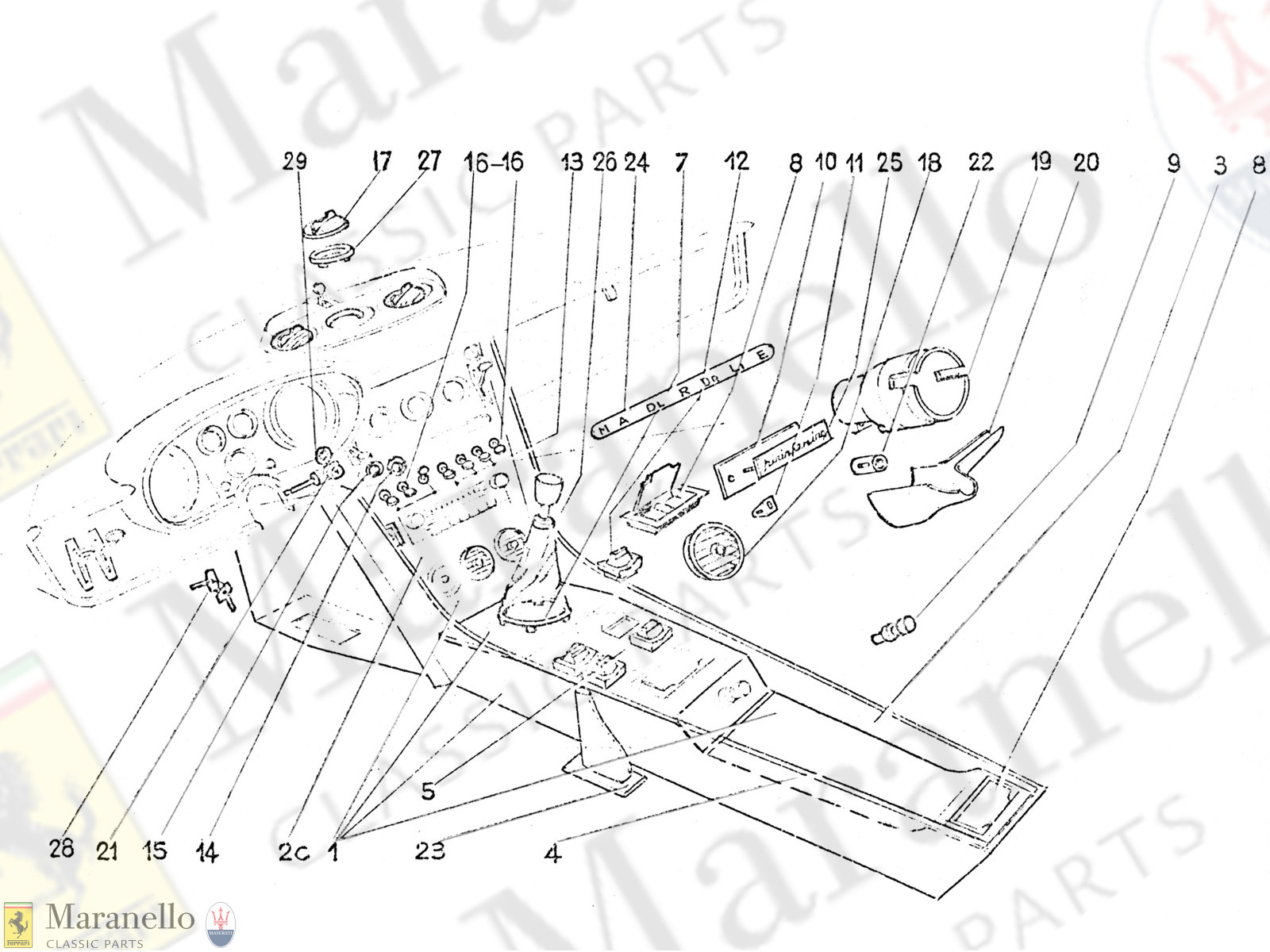 321(B)C - Dashboard Switches (Late)