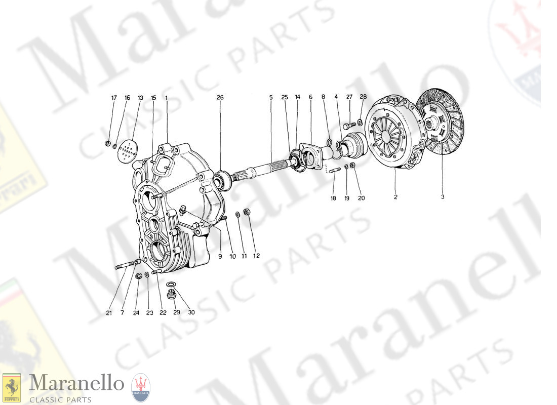 018 - Clutch Unit And Cover