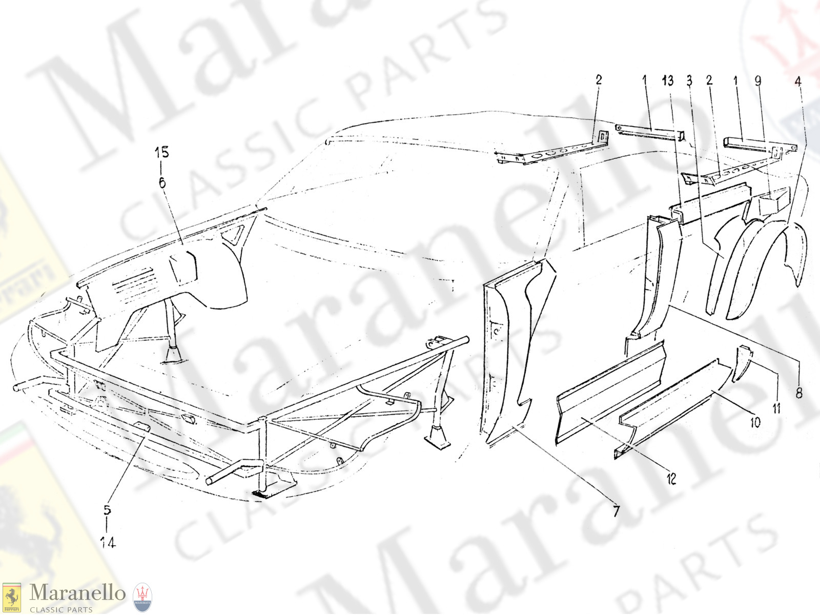 301 - Body Frame/Chassis Components