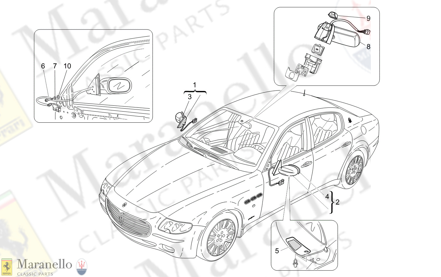 09.35 - 11 - 0935 - 11 Internal And External Rear-View Mirrors