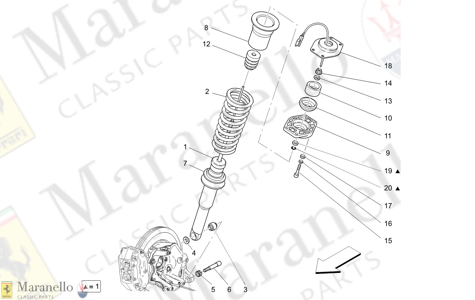 06.21 - 15 - 0621 - 15 Rear Shock Absorber Devices