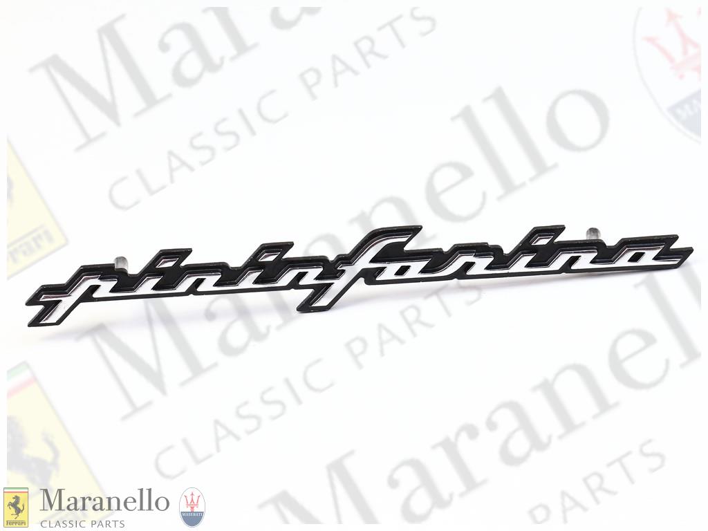 Pininfarina Script Motif